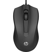 Мышь HP 100 USB Black (6VY96AA)