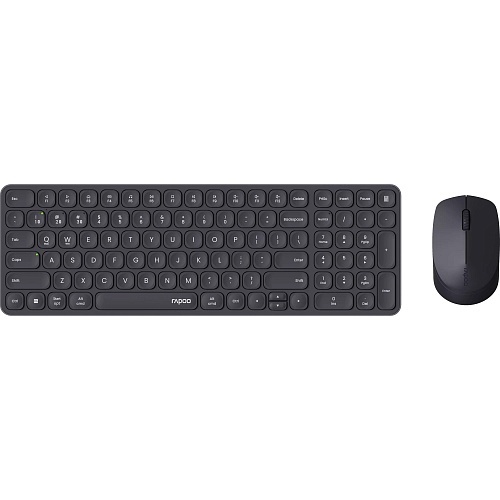 Комплект (клавиатура + мышь) Rapoo 9310M Black (6940056125804)