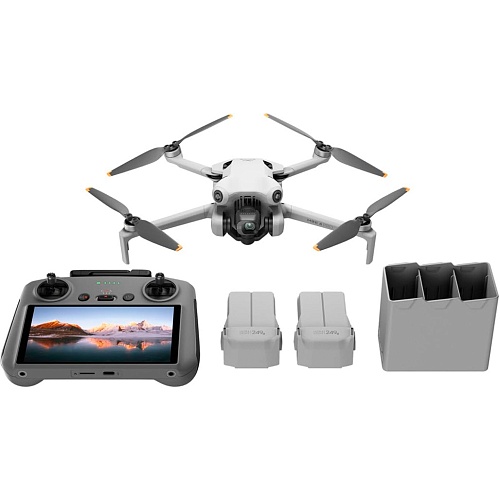 Квадрокоптер DJI Mini 4 Pro Fly More Combo with RC-2 Remote Controller (CP.MA.00000735.01) - придбати в Дніпрі, Україні: ціна, характеристики | інтернет-магазин TOUCH