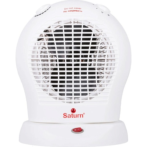 Тепловентилятор Saturn ST-HT1245K White - придбати в Дніпрі, Україні: ціна, характеристики | інтернет-магазин TOUCH