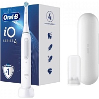 Електрична зубна щітка Oral-B iO Series 4 White - придбати в Дніпрі, Україні: ціна, характеристики | інтернет-магазин TOUCH