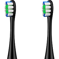 Насадка для зубной щетки Oclean P1C5 B02 Plaque Control Toothbrush Head Black 2шт (6970810552249)