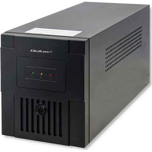 Источник бесперебойного питания (ИБП) Qoltec Uninterruptible Power Supply Monolith  2000VA 1200W (53975)