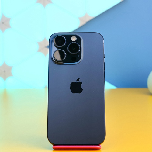 Смартфон Apple iPhone 15 Pro 128GB Blue Titanium (MTV03) Б/У