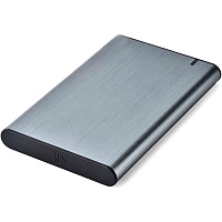 Зовнішня кишеня HDD/SSD Gembird USB 3.1 2.5" Enclosure Aluminium Grey (EE2-U3S-6-GR)