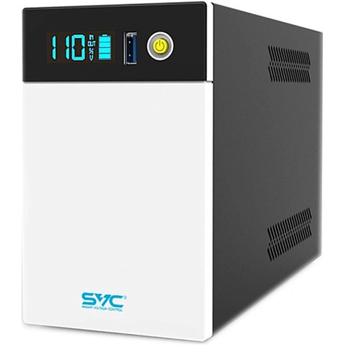 Джерело безперебійного живлення (ДБЖ) SVC VX-1200LiW - придбати в Дніпрі, Україні: ціна, характеристики | інтернет-магазин TOUCH