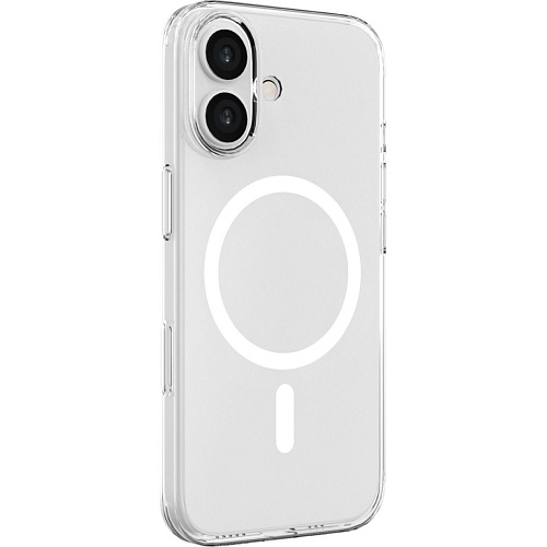 Чохол iLera GhostCase Camera Button with MagSafe для Apple iPhone 17 Transparent (ILGCAClCaBk17) - придбати в Дніпрі, Україні: ціна, характеристики | інтернет-магазин TOUCH