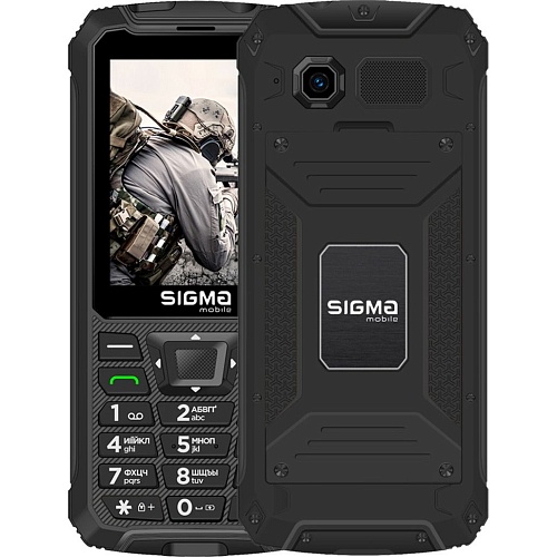 Мобильный телефон Sigma mobile X-treme PR68 USB-C Black UA-UCRF