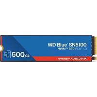 SSD накопитель WD Blue SN5100 500GB (WDS500G5B0E-00CPE0)