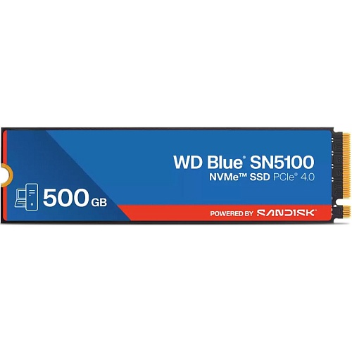 SSD накопитель WD Blue SN5100 500GB (WDS500G5B0E-00CPE0)
