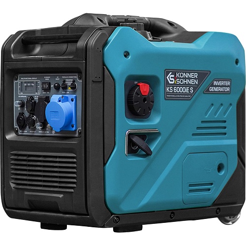 Инверторный бензиновый генератор Konner&Sohnen KS 6000iE S 5/5.5 кВт