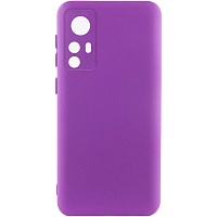 Чехол Silicone Cover Full Camera для Redmi Note 12S Grape
