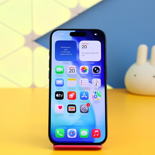 Смартфон Apple iPhone 15 Pro 128GB Blue Titanium (MTV03) Б/У