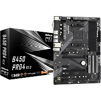 Материнська плата ASRock B450 Pro4 R2.0  - придбати в Дніпрі, Україні: ціна, характеристики | інтернет-магазин TOUCH