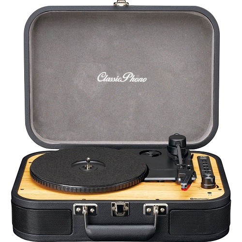 Проигрыватель виниловых дисков Lenco Classic Phono TT-116 Black (TT-116BK)