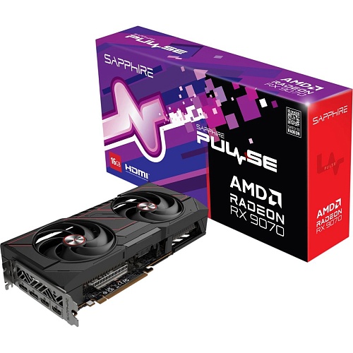 Відеокарта Sapphire Radeon RX 9070 16GB Pulse (11349-03) EU - придбати в Дніпрі, Україні: ціна, характеристики | інтернет-магазин TOUCH