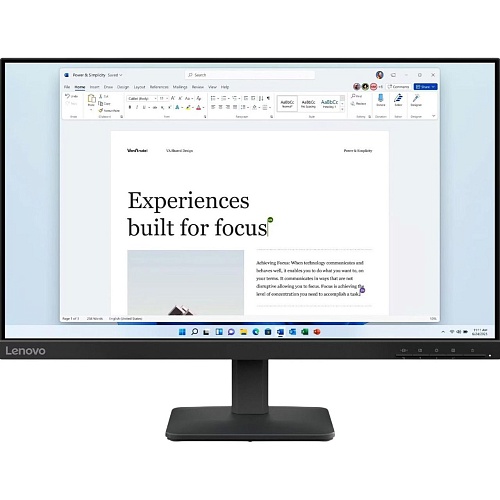 Монитор Lenovo 23.8" L24-4E (68C2KAC1UA)