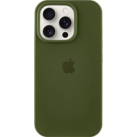 Чохол Silicone Case для Apple iPhone 16 Pro Dark Olive AA - придбати в Дніпрі, Україні: ціна, характеристики | інтернет-магазин TOUCH