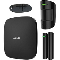 Комплект охоронної сигналізації Ajax StarterKit Black (000001143) - придбати в Дніпрі, Україні: ціна, характеристики | інтернет-магазин TOUCH
