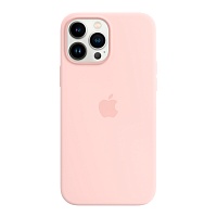 Чохол Silicone Case з MagSafe для Apple iPhone 13 Pro Max (6.7) (Chalk Pink) ААА
