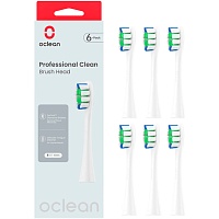 Насадка для зубной щетки Oclean P1C1 W06 Professional 6шт White (6970810553802)