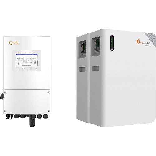 Система хранения энергии Solis S6-EH1P6K-L-PLUS 6kW + 2 АКБ FelicityESS FLB48230WG1-H 23.6kWh (51.2V/230Ah/11800Wh)
