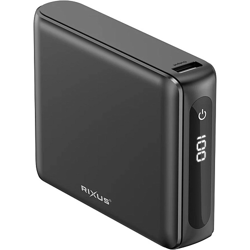 Внешний аккумулятор Rixus RXPB25 20000mAh 22.5W Black (F90280A6BF)