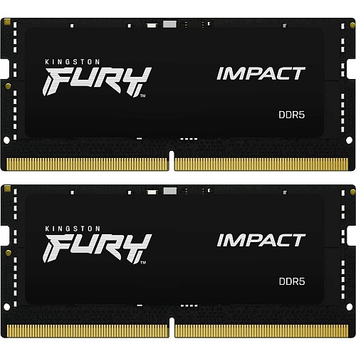 Модуль памяти DDR5 Kingston FURY Impact 2x32GB 5600MHz (KF556S40IBK2-64)