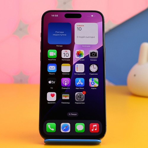 Смартфон Apple iPhone 15 Pro Max 256GB Black Titanium (MU773) Б/У