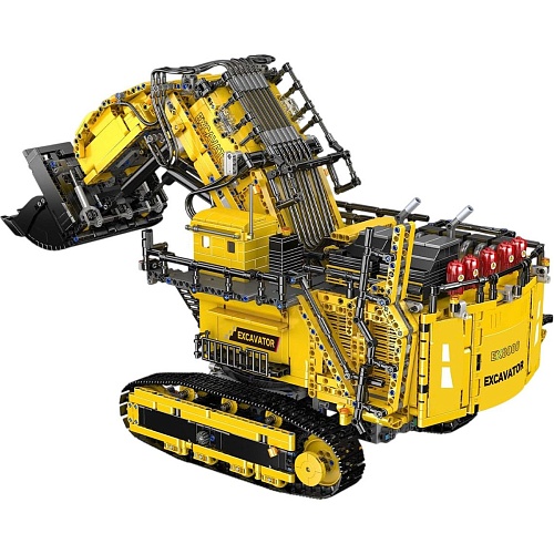 Конструктор Mould King Карьерный экскаватор Liebherr R 9800 Yellow (17070)