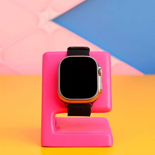 Смарт-часы Apple Watch Ultra 49mm Titanium Case with Black/Gray Trail Loop S/M (MQF43/MQFW3) Б/У