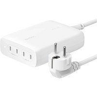 Сетевое зарядное устройство Belkin Boost Up Charge Pro GaN 4-Ports Charger 200W White (WCH015VFWH)