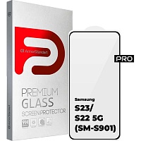 Защитное стекло ArmorStandart Pro Glass для Samsung S23/S22 5G Black (ARM61323)