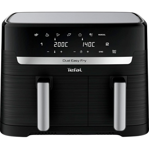 Мультипечь Tefal Dual Easy Fry EY9018