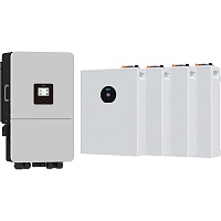 Система хранения энергии Deye SUN-15K-SG05LP3-EU-SM2 15kW + 4 АКБ SE-F5 Pro-С 20.4 kWh (51.2V/100Ah/5120Wh)