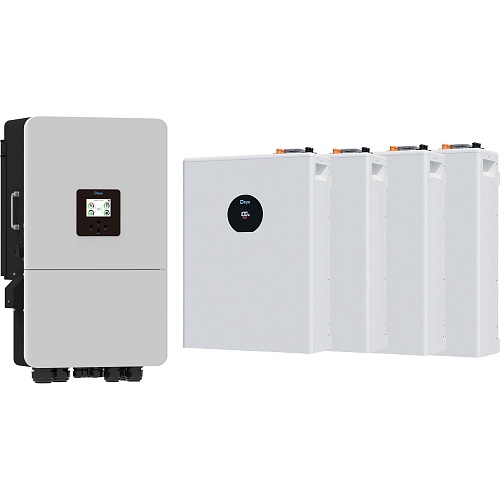 Система хранения энергии Deye SUN-15K-SG05LP3-EU-SM2 15kW + 4 АКБ SE-F5 Pro-С 20.4 kWh (51.2V/100Ah/5120Wh)