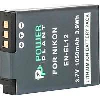 Аккумулятор PowerPlant EN-EL12 для Nikon (DV00DV1242)