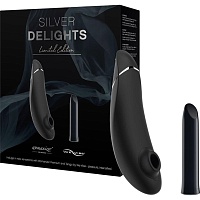 Подарунковий набір Womanizer Silver Delights Collection: Womanizer Premium and We-Vibe Tango (SO8759) - придбати в Дніпрі, Україні: ціна, характеристики | інтернет-магазин TOUCH