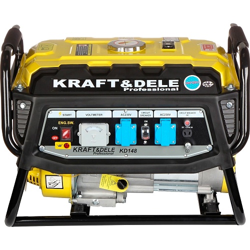 Генератор бензиновый Kraft&Dele KD148 3/3.5 кВт (DD0006913)