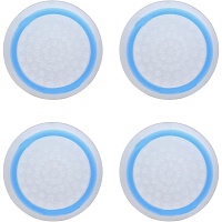 Накладки на стики Thumb Grips 4-pack для PS4/PS5/Xbox White Blue