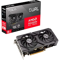 Видеокарта Asus Radeon RX 7600 Dual EVO OC 8G (DUAL-RX7600-O8G-EVO) UA