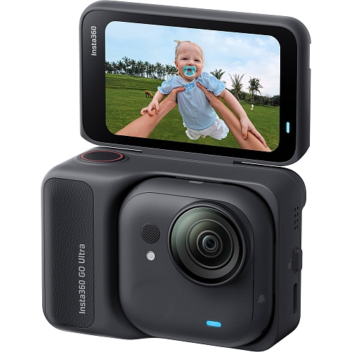 Екшн-камера Insta360 GO Ultra Midnight Black (CINSABEA/B) EU - придбати в Дніпрі, Україні: ціна, характеристики | інтернет-магазин TOUCH