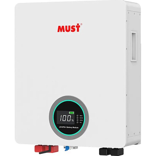 Аккумулятор Must LiFePO4 24V (25.6V/200Ah/5120Wh) (LP16-24200)