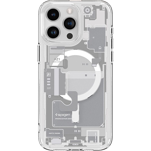 Чехол Spigen Ultra Hybrid Zero One with MagSafe для Apple iPhone 15 Pro Max White (ACS07034)