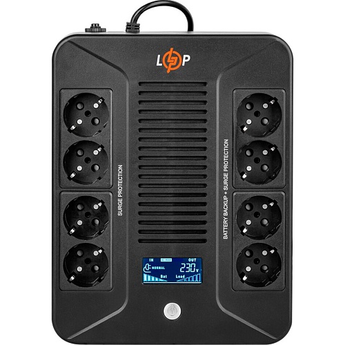 Источник бесперебойного питания (ИБП) LogicPower LP-UL600VA-8PS (16160)
