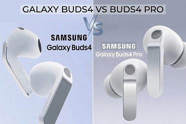 Galaxy Buds4 против Buds4 Pro: подробное сравнение и главные отличия новинок