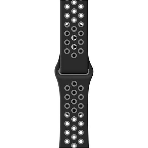 Ремешок Sport Nike для Apple Watch 42/44/45/46/49mm Black/Gray
