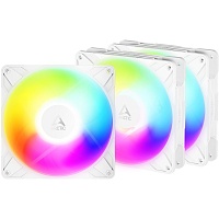 Комплект корпусных вентиляторов Arctic P14 Pro Reverse A-RGB 3-Pack White (ACFAN00328A) 