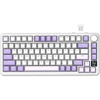 Клавиатура Attack Shark X85 Pro RGB Linear Blueberry Switches Wireless Lavender (AS-6972792471105-L)