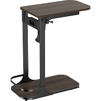 Приставний комп'ютерний стіл OfficePro SD185DW Dark Wood Black - придбати в Дніпрі, Україні: ціна, характеристики | інтернет-магазин TOUCH